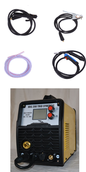 MIG-200 LCD Standard Packing CO2/Mixed Gas Welder